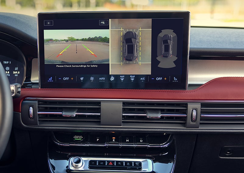 The large center touchscreen of a 2023 Lincoln Corsair® SUV is shown. | Gates Lincoln in Richmond KY