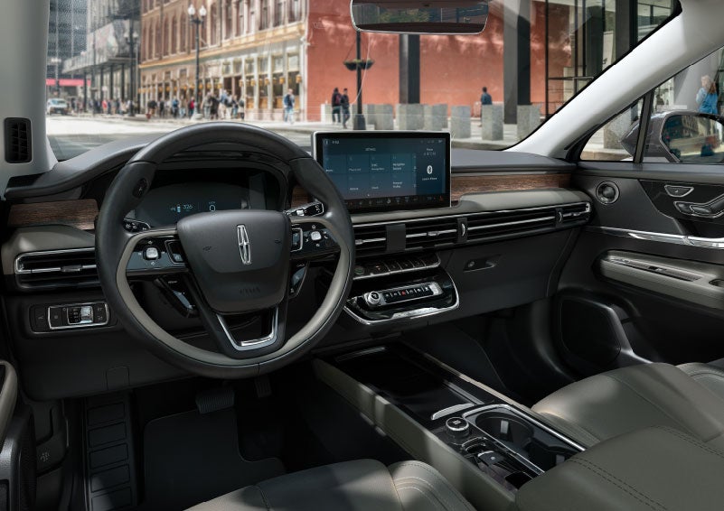The interior dashboard of 2024 Lincoln Corsair® SUV is shown here. | Gates Lincoln in Richmond KY